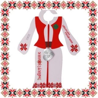 Martisor Bratara Inox Inima Argintie Buchet de Trandafiri