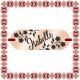 Martisor Bratara Inox Placuta Rose Gold Nume Isabelle