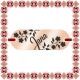 Martisor Bratara Inox Placuta Rose Gold Nume Jana