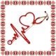 Martisor Brosa Stetoscop Ritm Cardiac