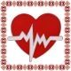 Martisor Brosa Inima Ritm Cardiac