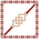 Martisor Bratara Argint 925 Placat Aur Roz 18K Nod Celtic