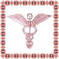 Martisor Brosa Medicina Simbol Rose Gold