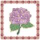 Martisor Brosa Hortensie Lila