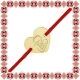 Martisor Bratara Argint 925 Placat Aur 24K Inima medie Mama Bebe
