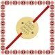 Martisor Bratara Argint 925 Placat Aur 24K Banut Din tot sufletul Bunica