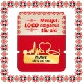 Martisor Brosa Inox cu Ambalaj Personalizat