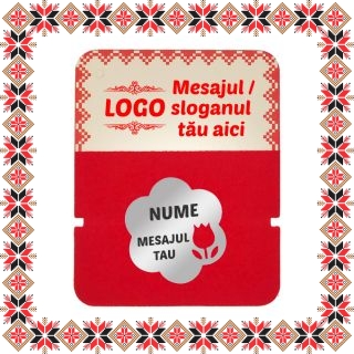 Martisor Brosa Inox Stetoscop cu Ambalaj Personalizat