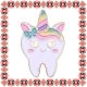 Martisor Brosa Dentist Maseluta Unicorn