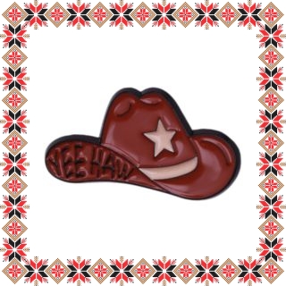 Martisor Brosa Palarie Cowboy