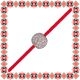 Martisor Bratara Argint 925 Placat Rodiu Alb Praf de Stele