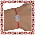 Martisor Bratara Inox Praf de Stele Banut Argintiu Zodie Sagetator