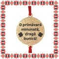 Martisor Bratara Inox Praf de Stele Banut Auriu Draga Bunica