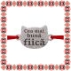 Martisor Bratara Inox Praf de Stele Pisica Argintie Fiica