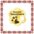 Martisor Brosa Inox Floare Aurie Doamna Educatoare