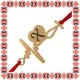 Martisor Bratara Inox Praf de Stele Stetoscop Auriu Initiala X