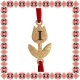 Martisor Bratara Inox Praf de Stele Lalea Aurie Initiala I