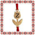 Martisor Bratara Inox Praf de Stele Lalea Aurie Initiala Z