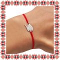 Martisor Bratara Inox Praf de Stele Ghiocel Argintiu