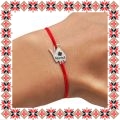 Martisor Bratara Inox Praf de Stele Ghiocel Argintiu Mama