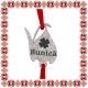 Martisor Bratara Inox Praf de Stele Ghiocel Argintiu Bunica