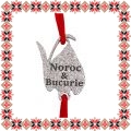 Martisor Bratara Inox Praf de Stele Ghiocel Argintiu Noroc Bucurie