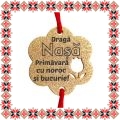 Martisor Bratara Inox Praf de Stele Floare Aurie Urare Nasa