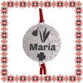 Martisor Bratara Inox Praf de Stele Banut Argintiu Nume Maria