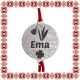 Martisor Bratara Inox Praf de Stele Banut Argintiu Nume Ema