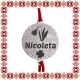 Martisor Bratara Inox Praf de Stele Banut Argintiu Nume Nicoleta