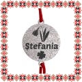 Martisor Bratara Inox Praf de Stele Banut Argintiu Nume Stefania