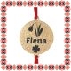 Martisor Bratara Inox Praf de Stele Banut Auriu Nume Elena