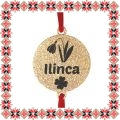 Martisor Bratara Inox Praf de Stele Banut Auriu Nume Ilinca