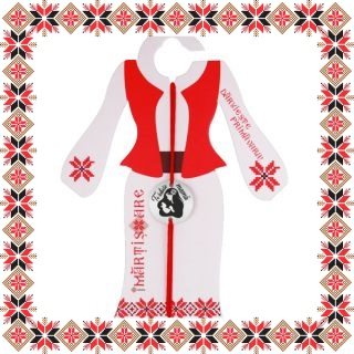 Martisor Bratara Inox Banut Te iubesc mama