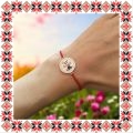 Martisor Bratara Inox Banut Pietre Buna Colega Rose Gold