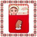 Martisor Brosa Capybara Cafea