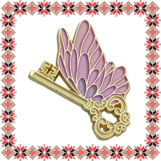 Martisor Brosa Cheie Fluture