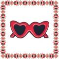 Martisor Brosa Ochelari Inimi