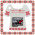 Martisor Brosa Chemist Girl