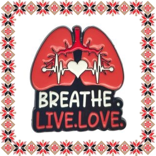 Martisor Brosa Doctor Respira Traieste Iubeste