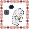 Martisor Brosa Halat Laborator
