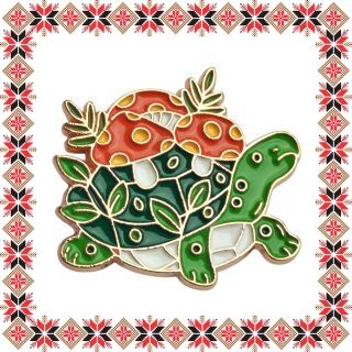 Martisor Brosa Broscuta Testoasa cu Ciuperci