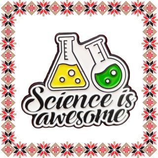 Martisor Brosa Eprubete Chimist