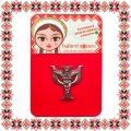 Martisor Brosa Simbol Psi si Caduceus