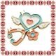 Martisor Brosa Stetoscop cu Aripi pentru Supereroi