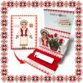 Martisor Personalizat Brosa Ecuson Inox Argintiu Stomatolog Ustensile Nume