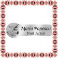Martisor Personalizat Brosa Ecuson Inox Argintiu Nail Artist Nume