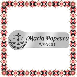 Martisor Personalizat Brosa Ecuson Inox Argintiu Avocat Nume