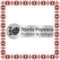 Martisor Personalizat Brosa Ecuson Inox Argintiu Profesor Biologie Nume