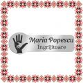Martisor Personalizat Brosa Ecuson Inox Argintiu Ingrijitoare Nume